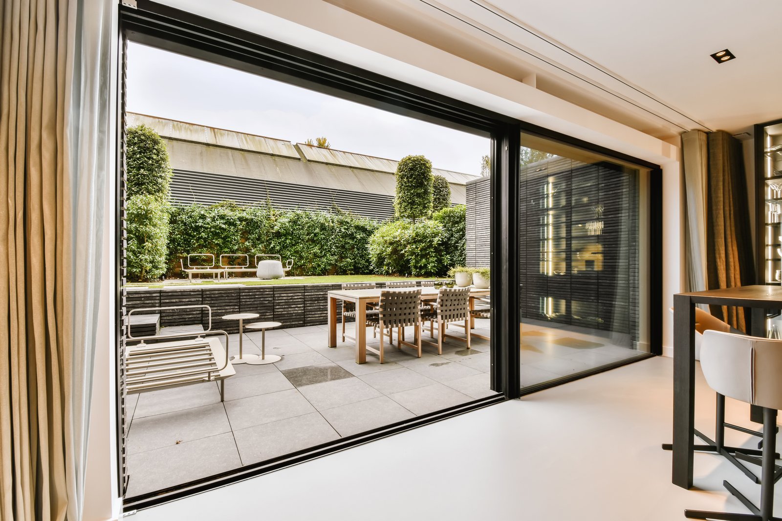Woning met kunststof kozijnen